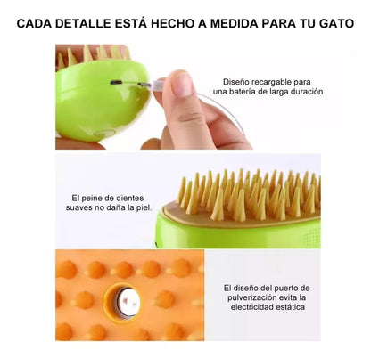 CEPILLO  PAWSTEAM™  VAPORIZADOR